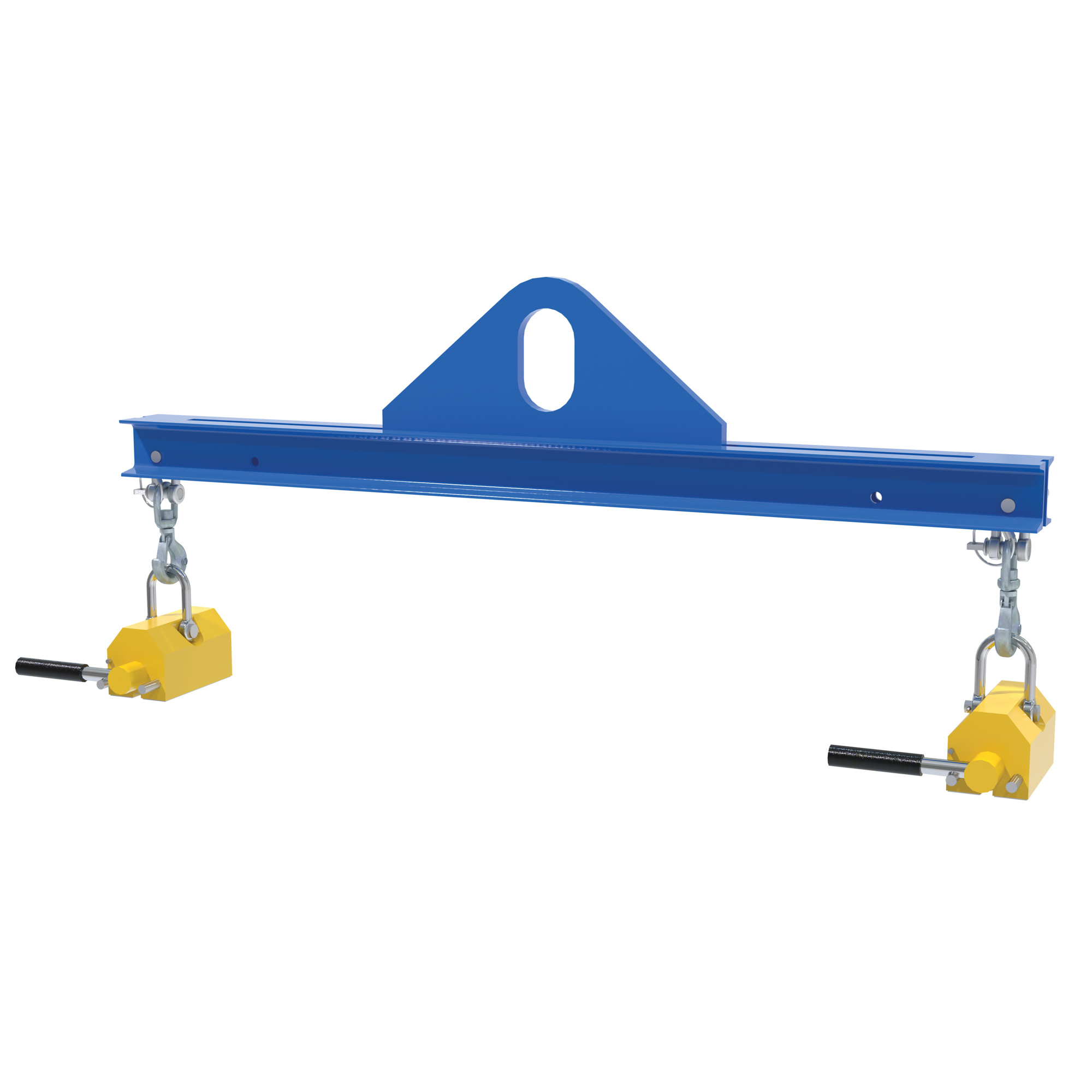 Vestil Steel Magnetic Spreader Beam 48 In Length 1,000 Lb. Capacity Blue
